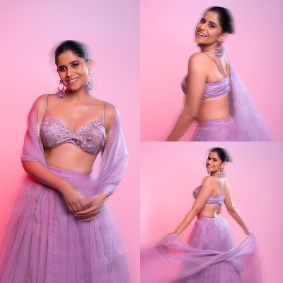 Prajakta Koli And Saie Tamhankar Teach To Be Bombshell This Wedding Season In Lehenga 878020