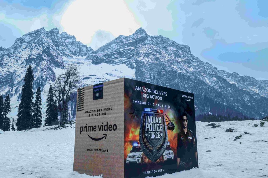 Prime Video builds anticipation around Indian Police Force’s trailer launch by installing 18 ft mystery boxes in 12 cities across India 876725