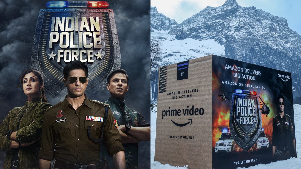 Prime Video builds anticipation around Indian Police Force’s trailer launch by installing 18 larger than life boxes in 12 cities across India