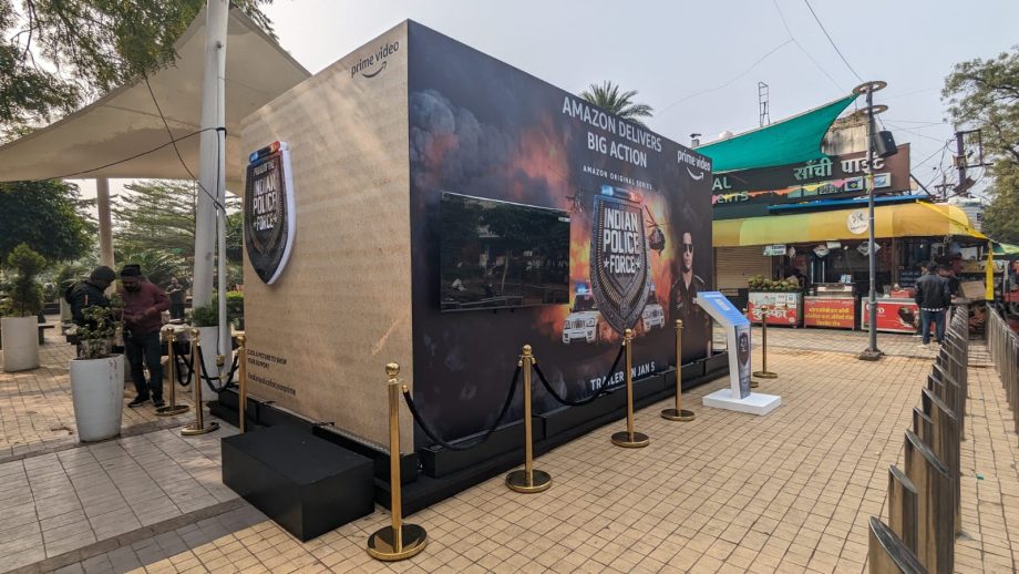 Prime Video builds anticipation around Indian Police Force’s trailer launch by installing 18 ft mystery boxes in 12 cities across India 876718