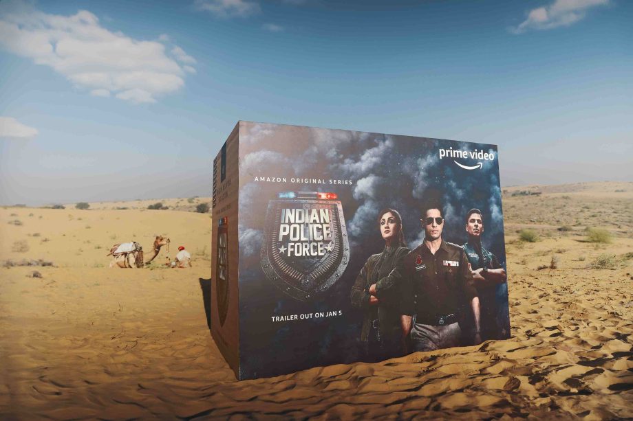 Prime Video builds anticipation around Indian Police Force’s trailer launch by installing 18 ft mystery boxes in 12 cities across India 876722