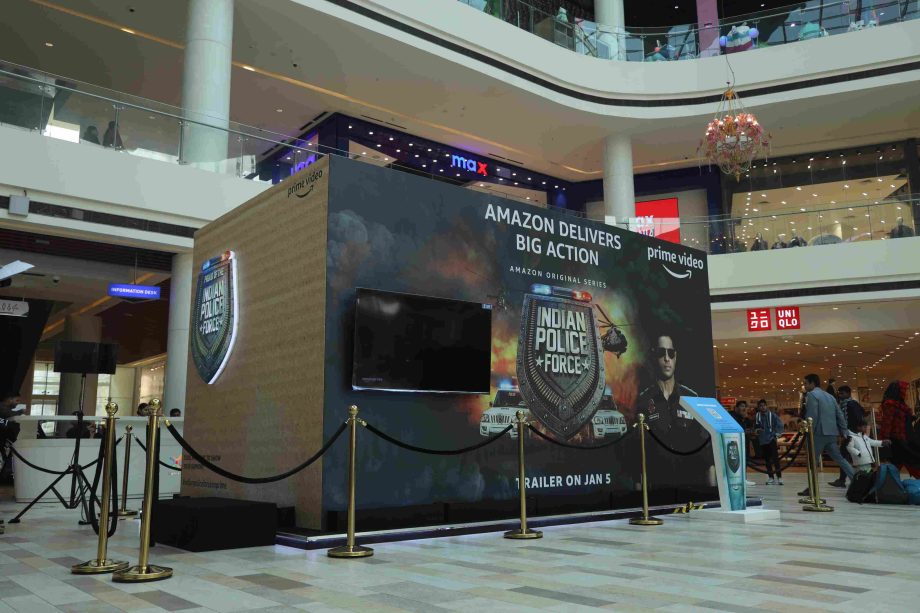 Prime Video builds anticipation around Indian Police Force’s trailer launch by installing 18 ft mystery boxes in 12 cities across India 876724