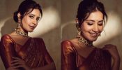 Radiant in Rust! Raashi Khanna aces in shade of red in classic Banarasi saree 877406