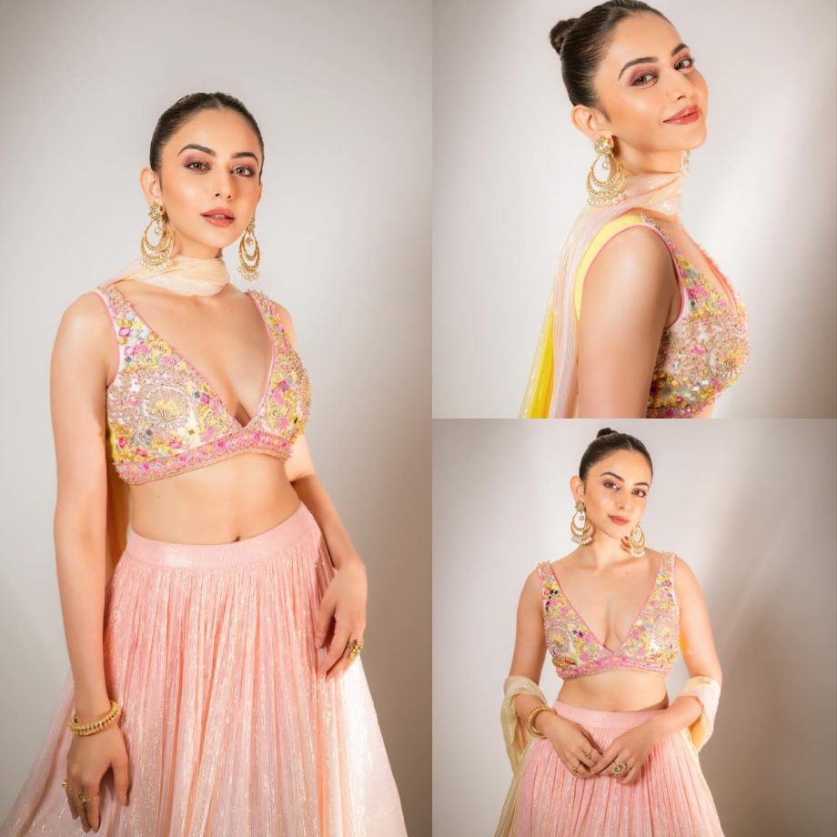 Rakul Preet Singh spells allure in ombre embroidered lehenga set [Photos] 878159