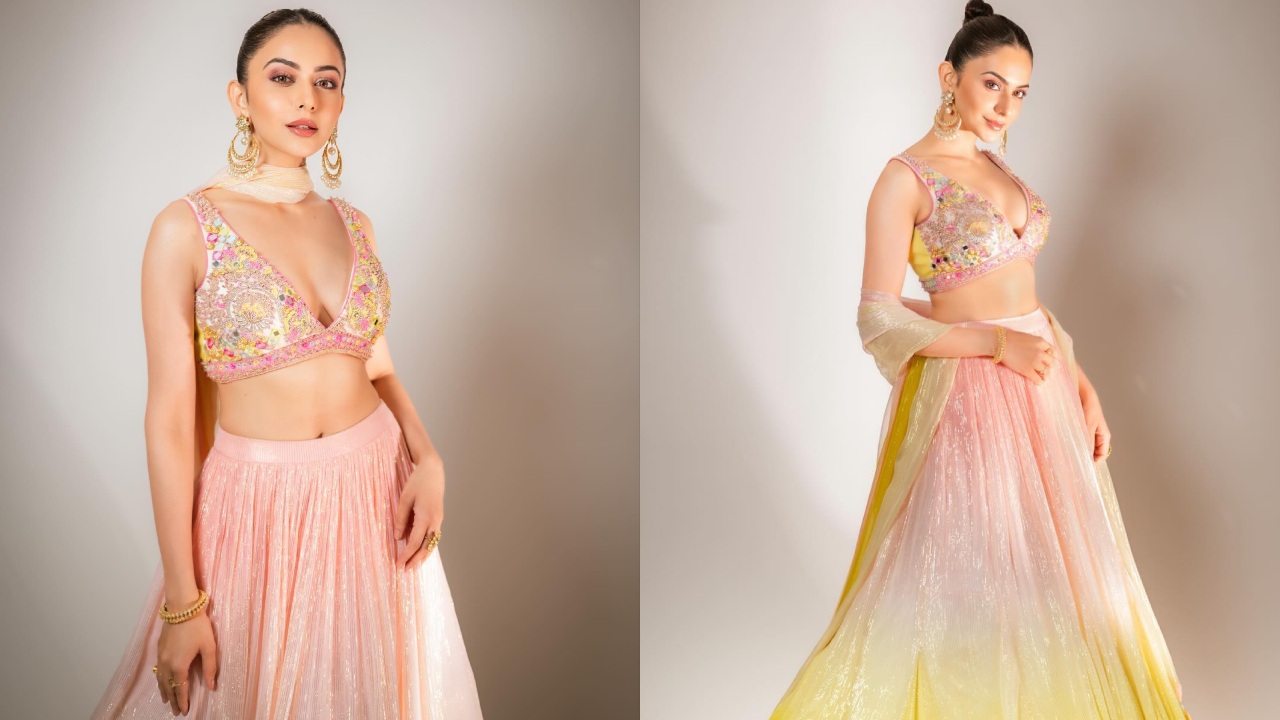 Rakul Preet Singh spells allure in ombre embroidered lehenga set [Photos] 878160