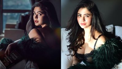 Ritabhari Chakraborty’s Photos In Bold And Black Bralette With Fur Scarf Are No Miss