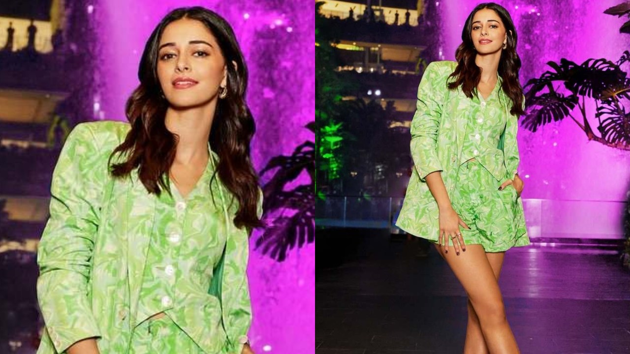 Rock Vacation Fashion Like Ananya Panday In Comfy Co-ord Set