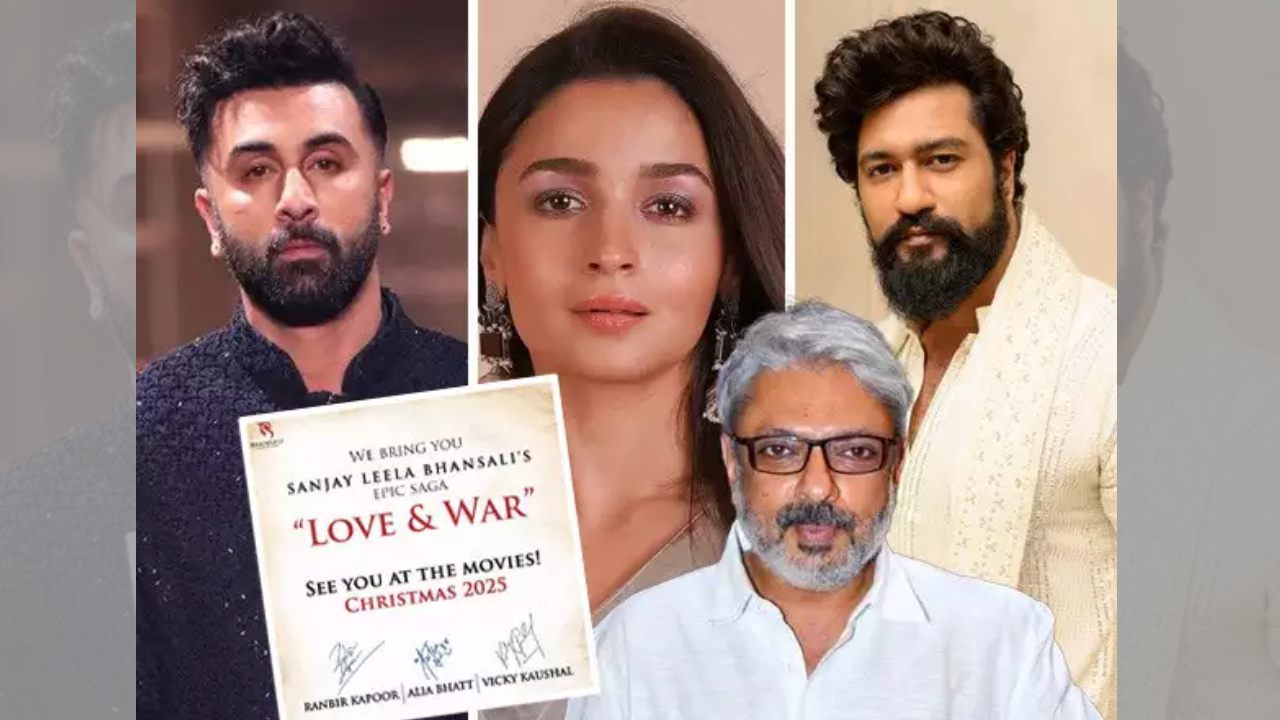 Sanjay Leela Bhansali's epic saga LOVE & WAR - The biggest film of 2025! 880138