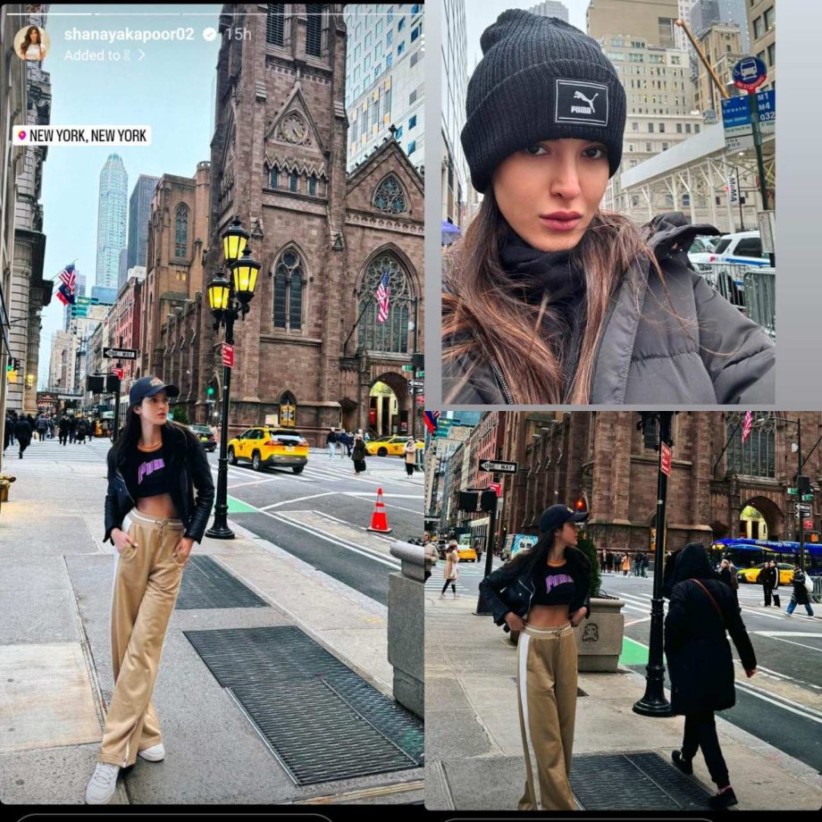 Shanaya Kapoor Goes Candid On Streets Of New York, Take A Look At Her Cool Style 878869