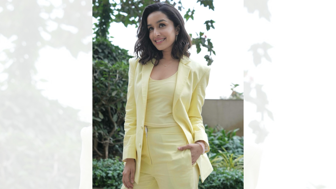Shraddha Kapoor Looks Ray Of Sunshine In Yellow Pantsuit, Fans React 877814