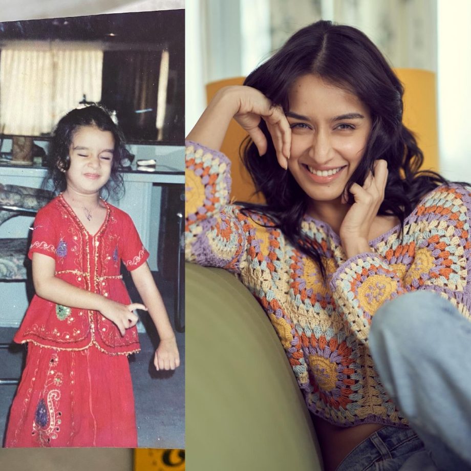 Shraddha Kapoor Shares Throwback Childhood Photos, Comparing Then VS Now 879736