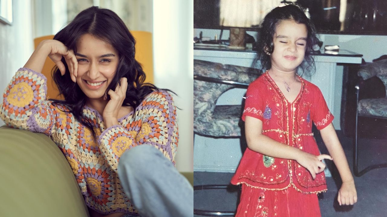 Shraddha Kapoor Shares Throwback Childhood Photos, Comparing Then VS Now