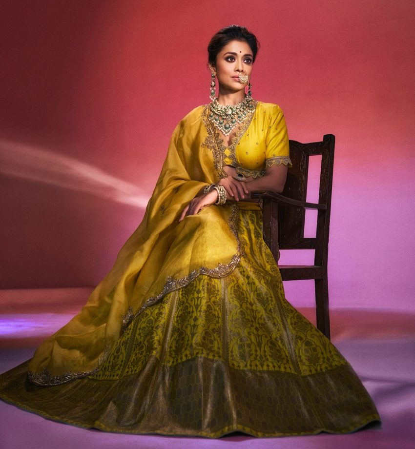Shriya Saran And Her Unbound Love With Traditional Lehengas, Check Out 880666