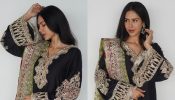 Sonam Bajwa Redefines Royalty In Black Embroidered Salwar Suit, See Photos