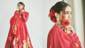 Sonam Kapoor rejoices Lohri vibes in red-silk chanderi floral Anarkali, see photos 878310