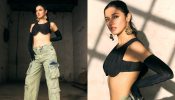 Street Style 101: Divya Khosla Kumar turns edgy in bustier top and cargo jeans