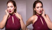 Stunner! Munmun Dutta aka Babita Ji is sultry personified in halter neck sequinned bodycon dress