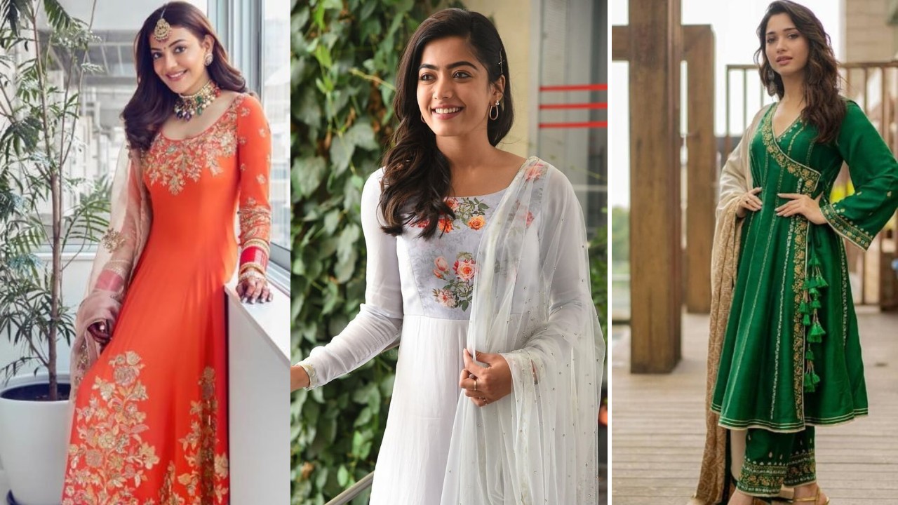 Stunners! Kajal Aggarwal, Rashmika Mandanna and Tamannaah Bhatia ace in salwar suits [Photos] 879564