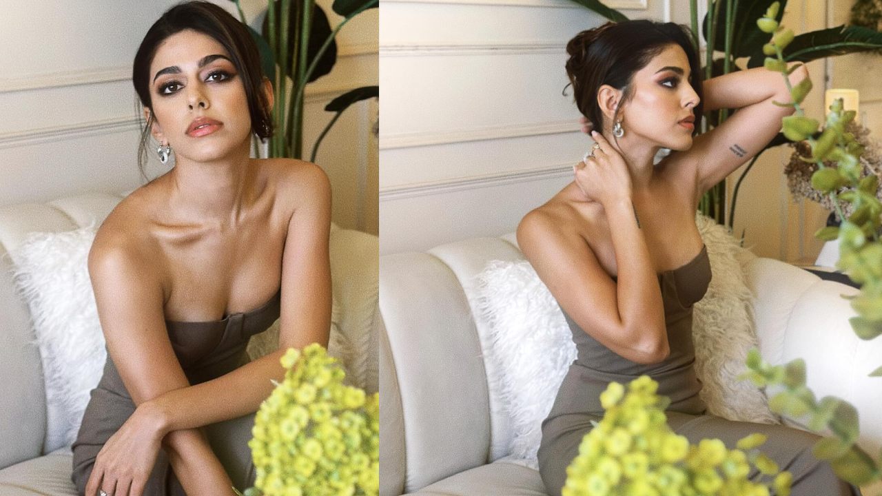 Super Sensuous: Alaya F Turns Dreamy In Strapless Bodycon Dress