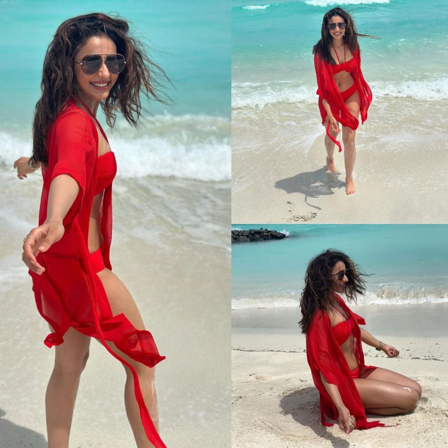 Super Sensuous: Tamannaah Bhatia, Rakul Preet Singh and Hansika Motwani slay in beach fashion 878859