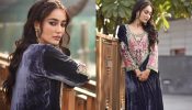 Surbhi Jyoti turns traditional doll in velvet embroidered kurta set