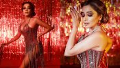 Tina Datta Raises Hotness Bar In Red Shimmery Monokini Dress, See Photo
