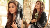 Tina Datta turns royal in black and white chikankari suit, see photos 878447