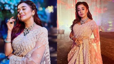 Tina Datta is beauty personified intricate embellished lehenga set [Photos]