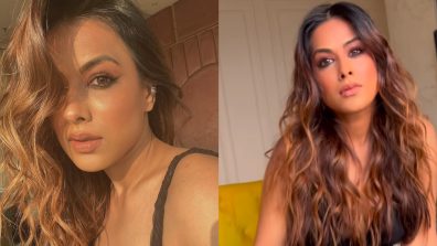 Too Hot To Handle: Nia Sharma Strikes A Bold Pose In Plunging Dress