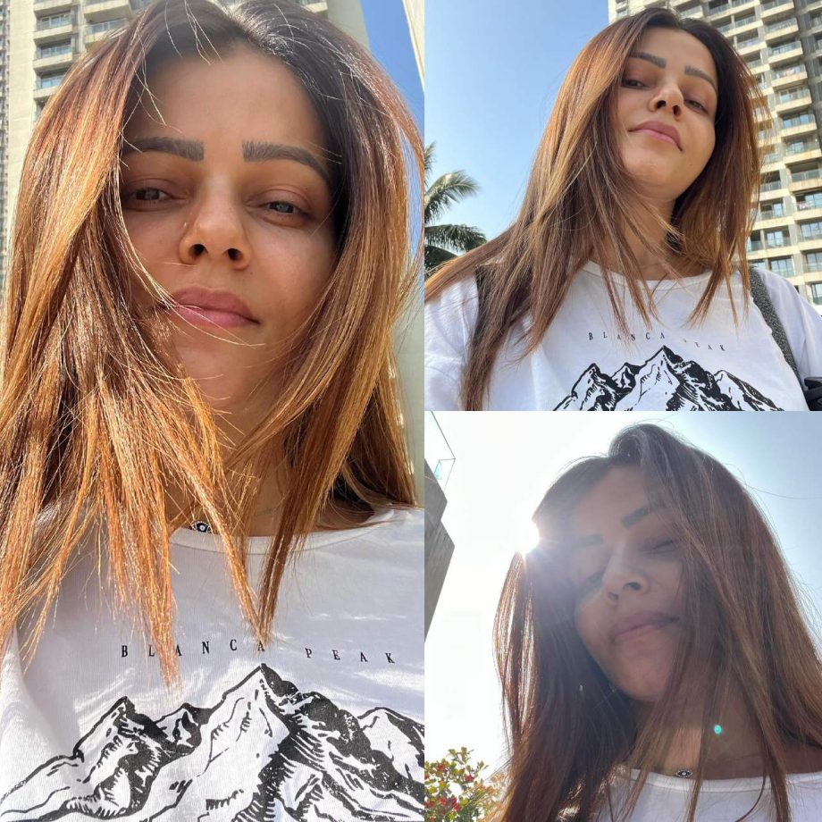 Unfiltered Beauty! Rubina Dilaik’s sunkissed candid selfie is too good to miss 878316