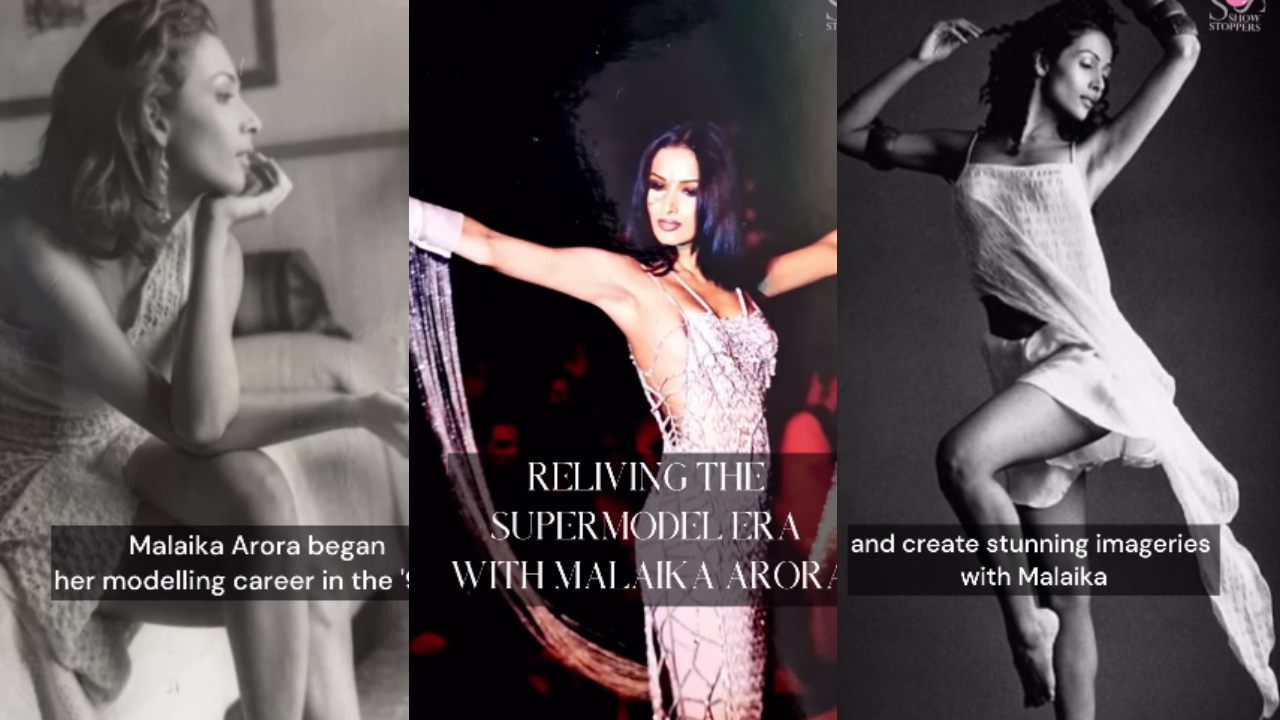 [Viral Moments] A sneak peek into Malaika Arora’s modelling days back in the '90s 876578