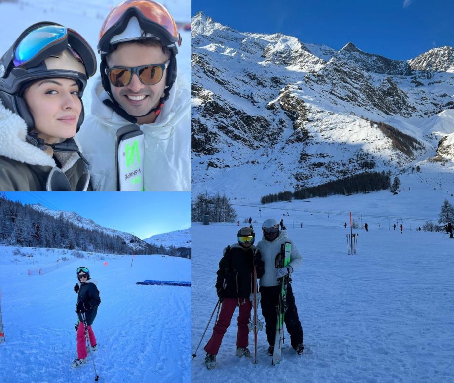 [Viral Photo] Hansika Motwani rejoices skiing in Switzerland 877006