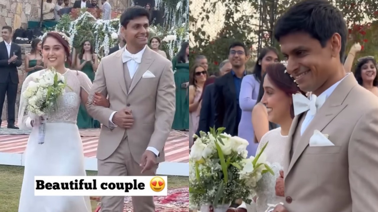 Watch: Ira Khan and Nupur Shikhare engage in a dreamy romantic dance, fans in awe