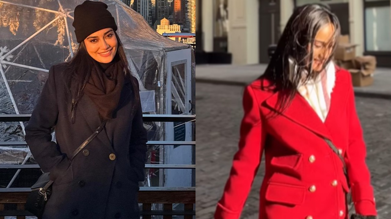 Watch: Surbhi Jyoti’s Bids Farewell To NYC In Stylish Trench Coat, Gloves And Boots