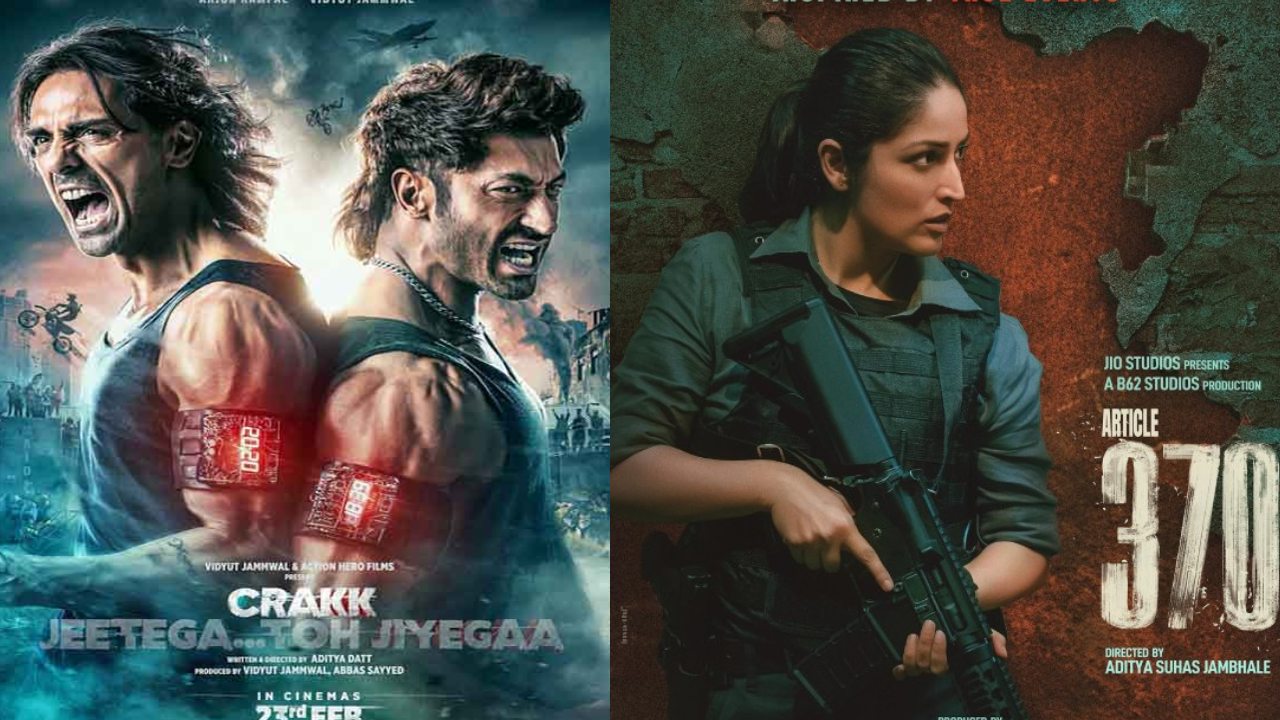 Article 370 vs Crakk Box Office Collection: Yami Gautam's film beats Vidyut Jammwal's action thriller on day 1 883684