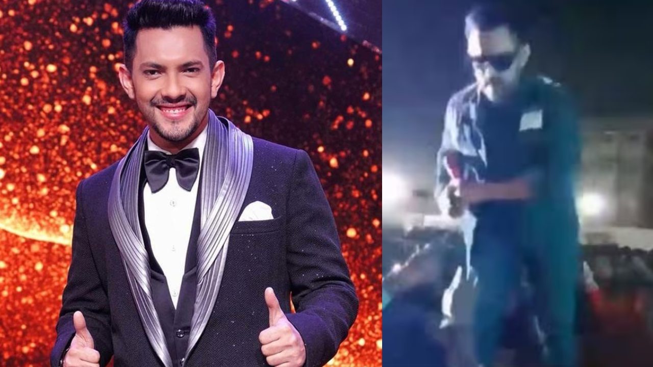 Aditya Narayan hits fan, throws his phone in crowd during a concert, watch video