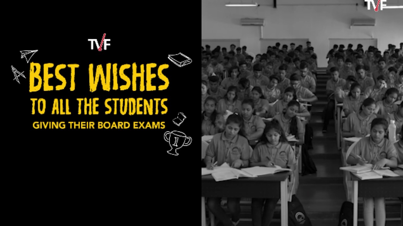 Ahead of the board exams, TVF wishes the Best of Luck to the CBSE students! 882493