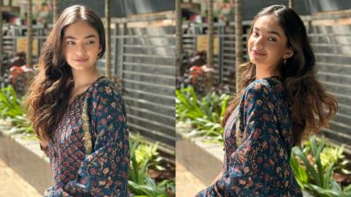 Anushka Sen Steals Hearts With Her Simplicity In Printed Salwar Suit, See How
