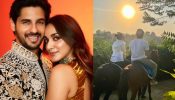 Sidharth Malhotra and Kiara Advani enjoy horse riding on their first wedding anniversary, see photo
