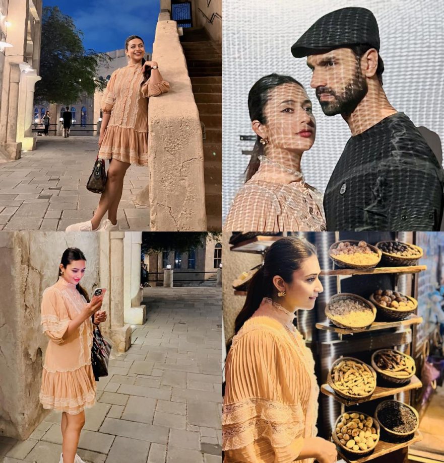 Divyanka Tripathi Poses With Vivek Dahiya, Shares Her Street-Style Fashion Goals, See Photos! 888129