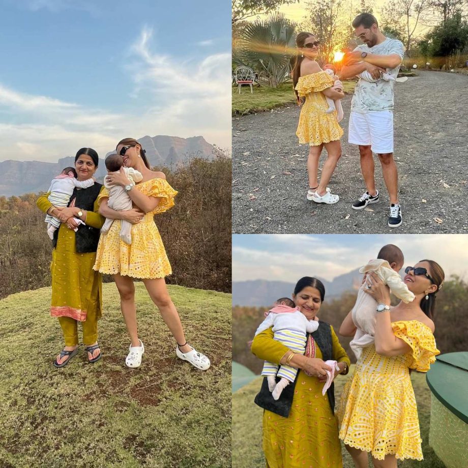 Fam-time On Valentine's Ft. Rubina Dilaik With Daughters Jeeva And Edhaa 882561