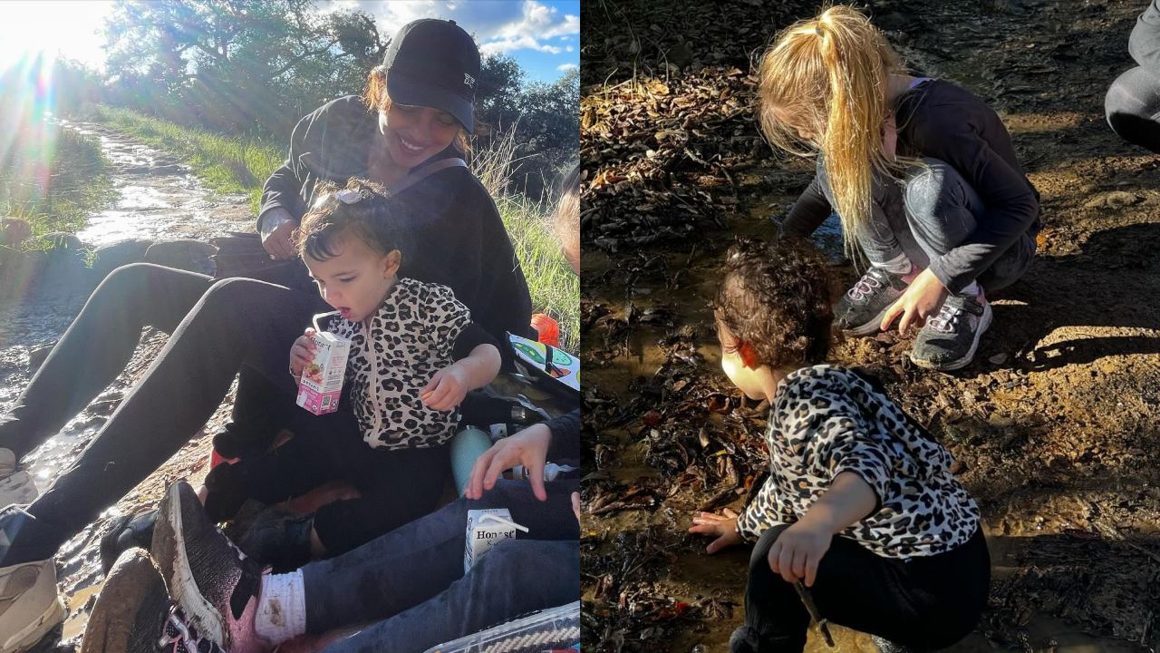 First Hike: Priyanka Chopra's Daughter Malti Marie Jumps In Mud And Plays 883447