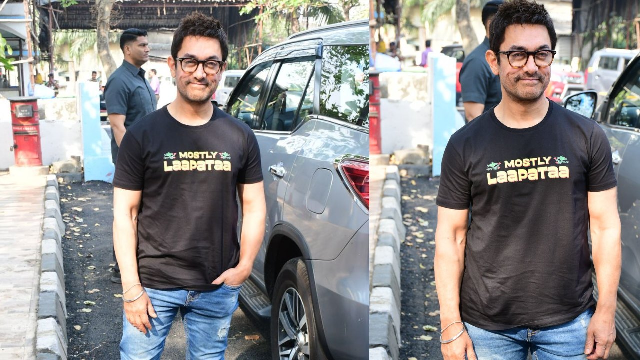 Here's why Mostly Laapataa superstar Aamir Khan spotted in the city! 883886