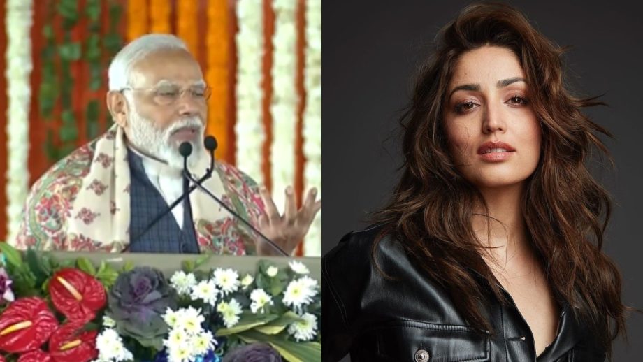 Honorable PM Narendra Modi Ji Praised Yami Gautam starrer Article 370! The actress responded by saying, "It is an absolute honour to watch PM Narendra Modi Ji talk about Article 370" 883175