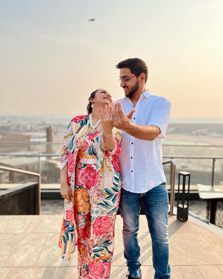 Ishqbaaaz actress Nehalaxmi Iyer gets engaged to Rudraysh Joshii 880828