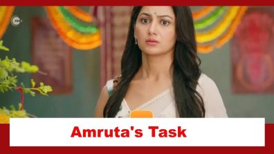 Kaise Mujhe Tum Mil Gaye Spoiler: Amruta has a task on hand