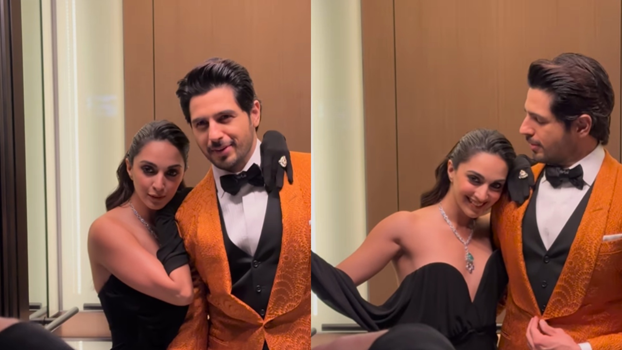 Kiara Advani-Sidharth Malhotra's Fab Chemistry In Plunging Dress & Tuxedo Is No Miss, Watch 882139