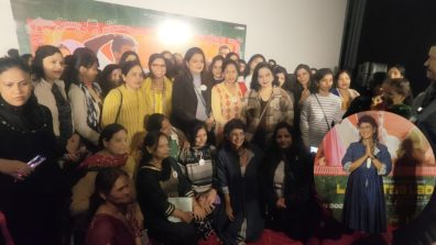 Laapataa Ladies director Kiran Rao interacted with the audience post the screening of the film in Lucknow