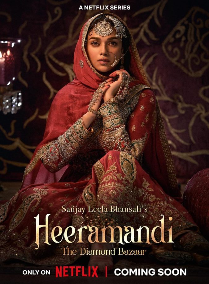 Majestic solo posters of Sanjay Leela Bhansali's 'Heeramandi' unveiled on Netflix launch day! 884452