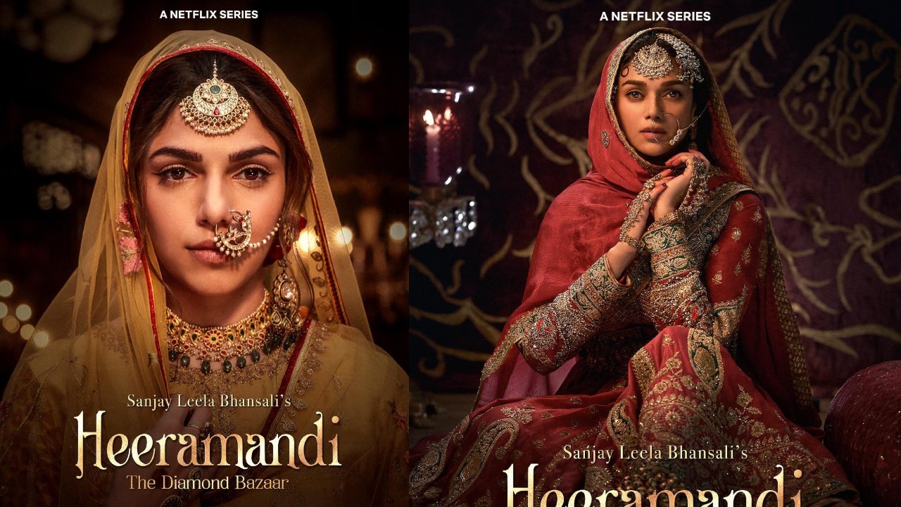 Majestic solo posters of Sanjay Leela Bhansali's 'Heeramandi' unveiled on Netflix launch day! 884454